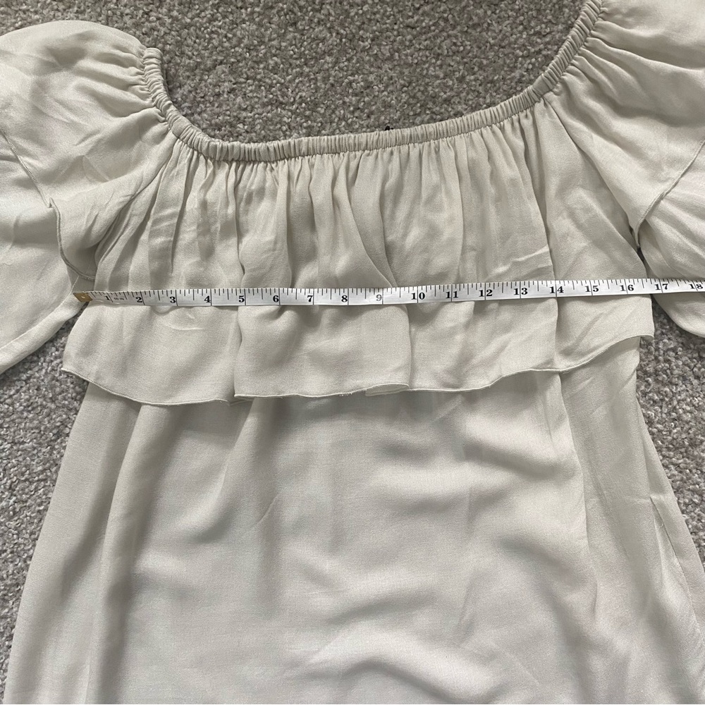 CHASER Off The Shoulder Flutter Sleeve Top - Picture 5 of 7